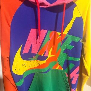 Nike Air Jordan 5 Bel Air Throwback multi-color hoodie